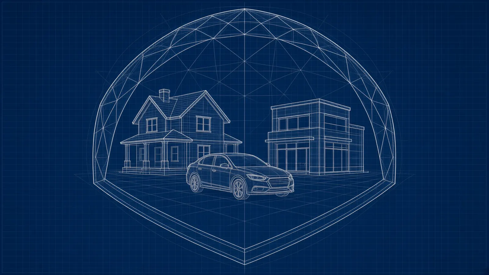 Insurance Agencies exit planning: blueprint-style illustration for sell my insurance agency